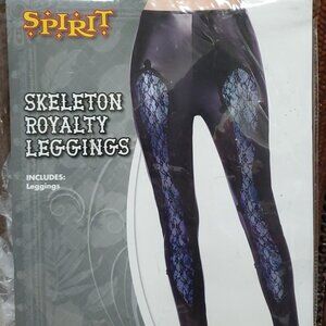 Skeleton royalty leggings